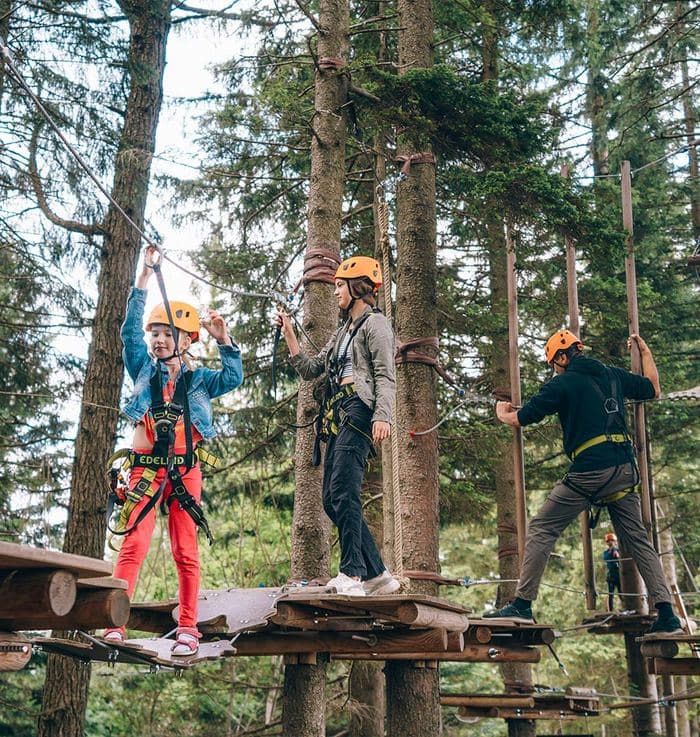 Waldseilgarten am Hirschenkogel